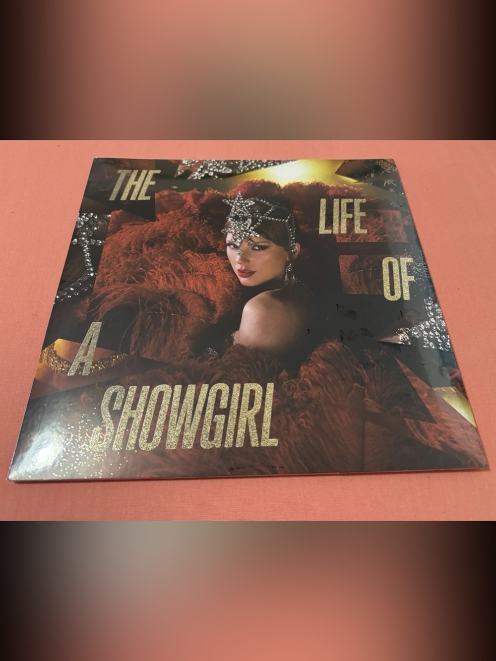 Taylor Swift Showgirl Pearlescent Champagne Bubbles Vinyl New Sealed